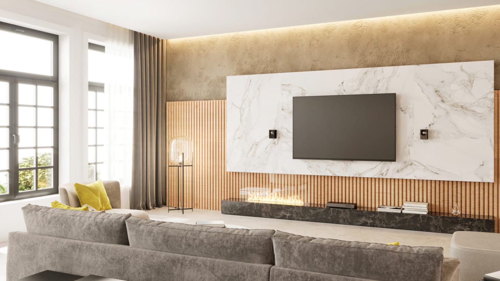 como colocar luces led en el techo 11