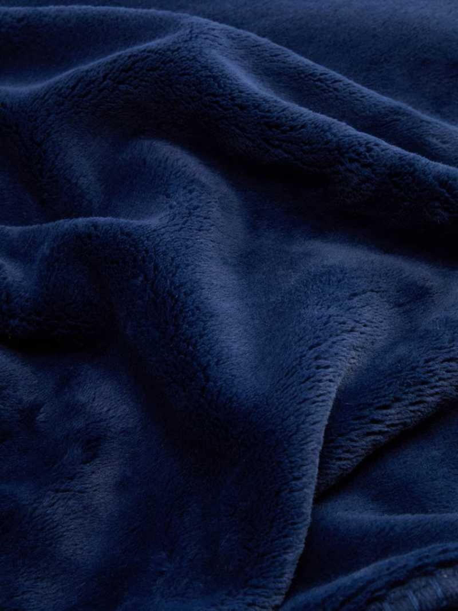 Manta azul.