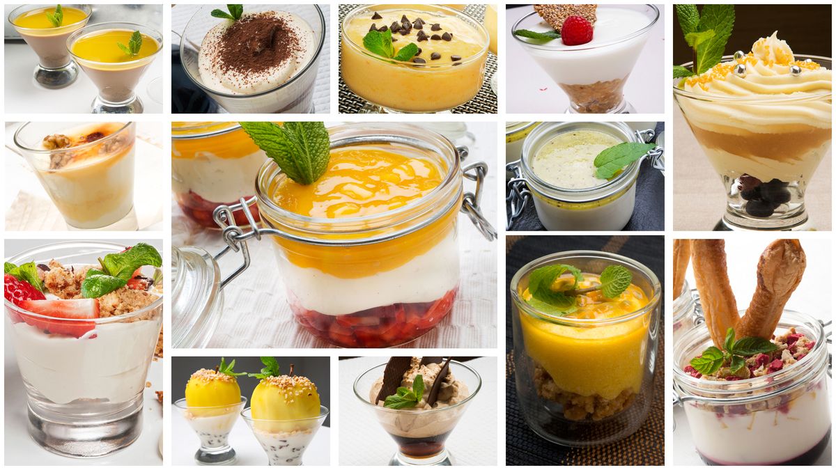 20 recetas postres vasitos