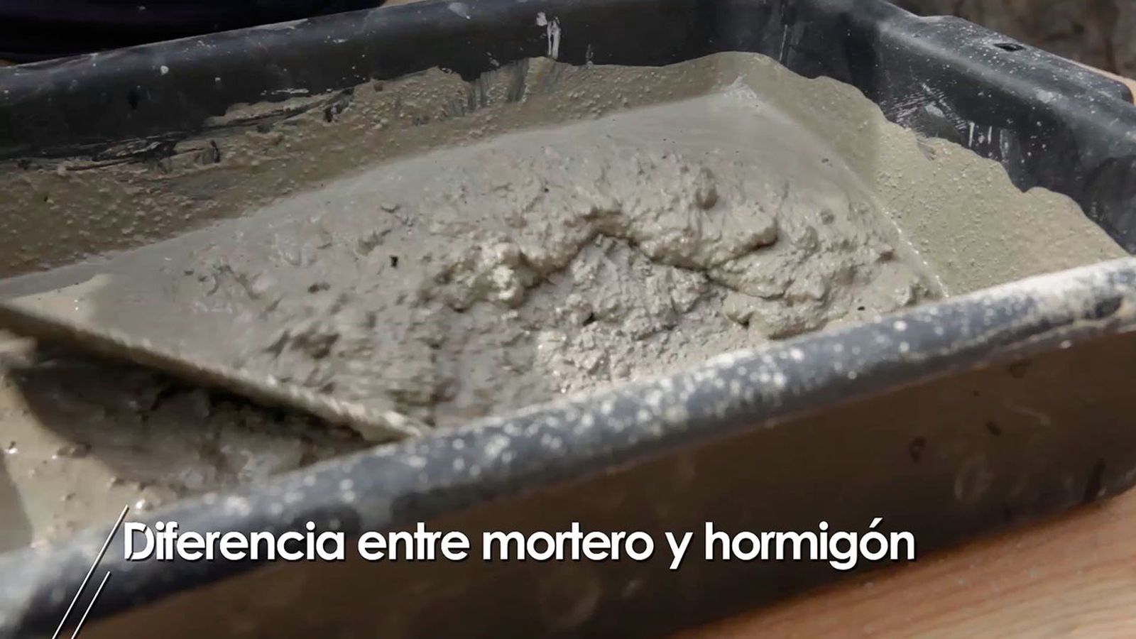 Diferencias entre hormigón y mortero