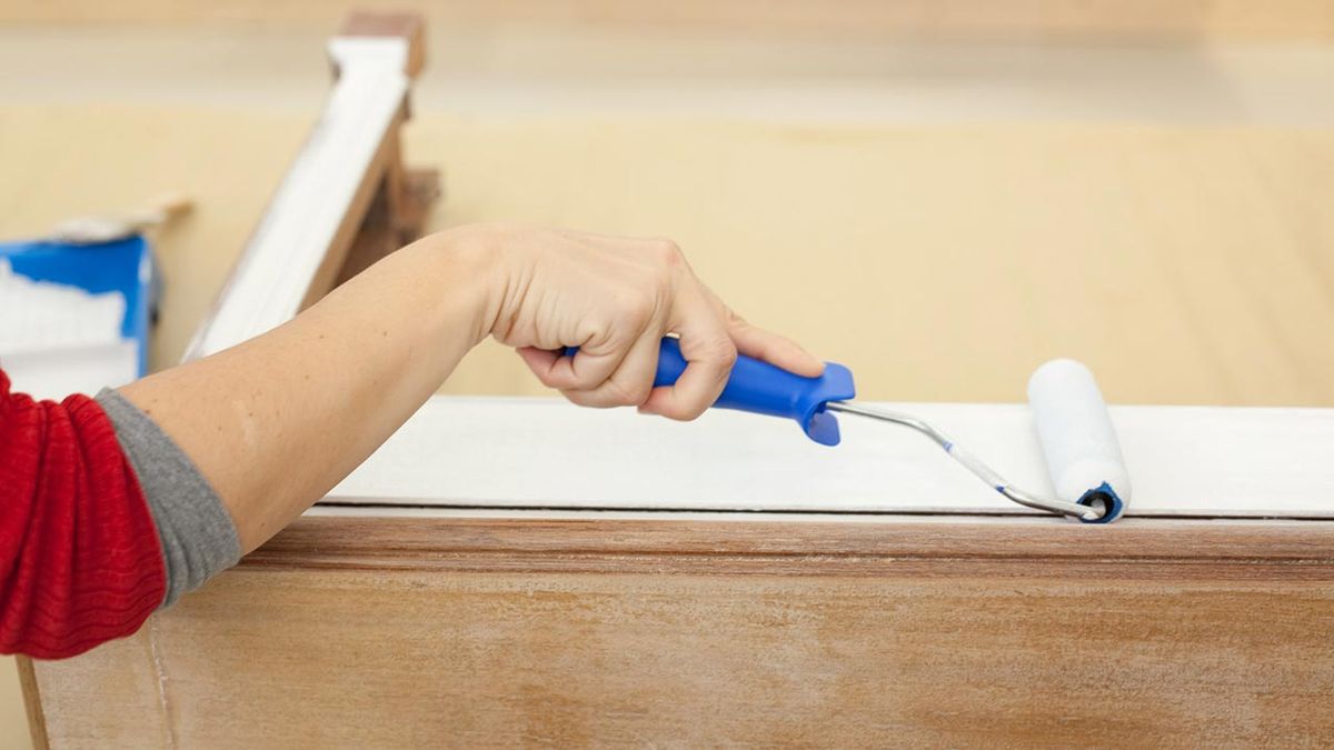 Decoración de Navidad: Chimenea y corona navideña p5