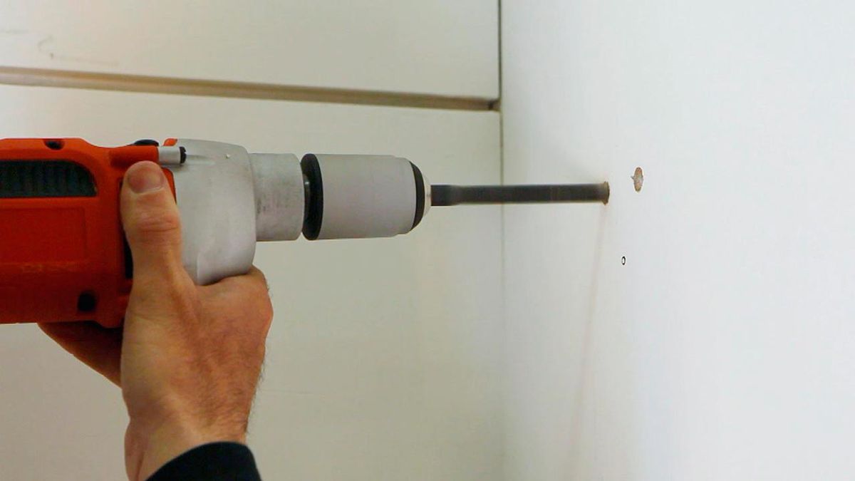 Tacos metálicos de expansión paso 1