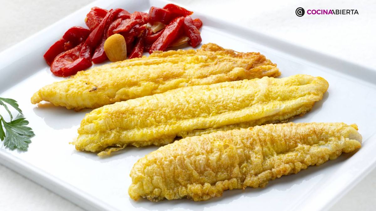 filetes gallo con pimientos