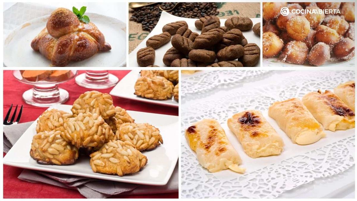 En el Día de Todos los Santos se comen postres típicos como los panellets o los huesos de santo