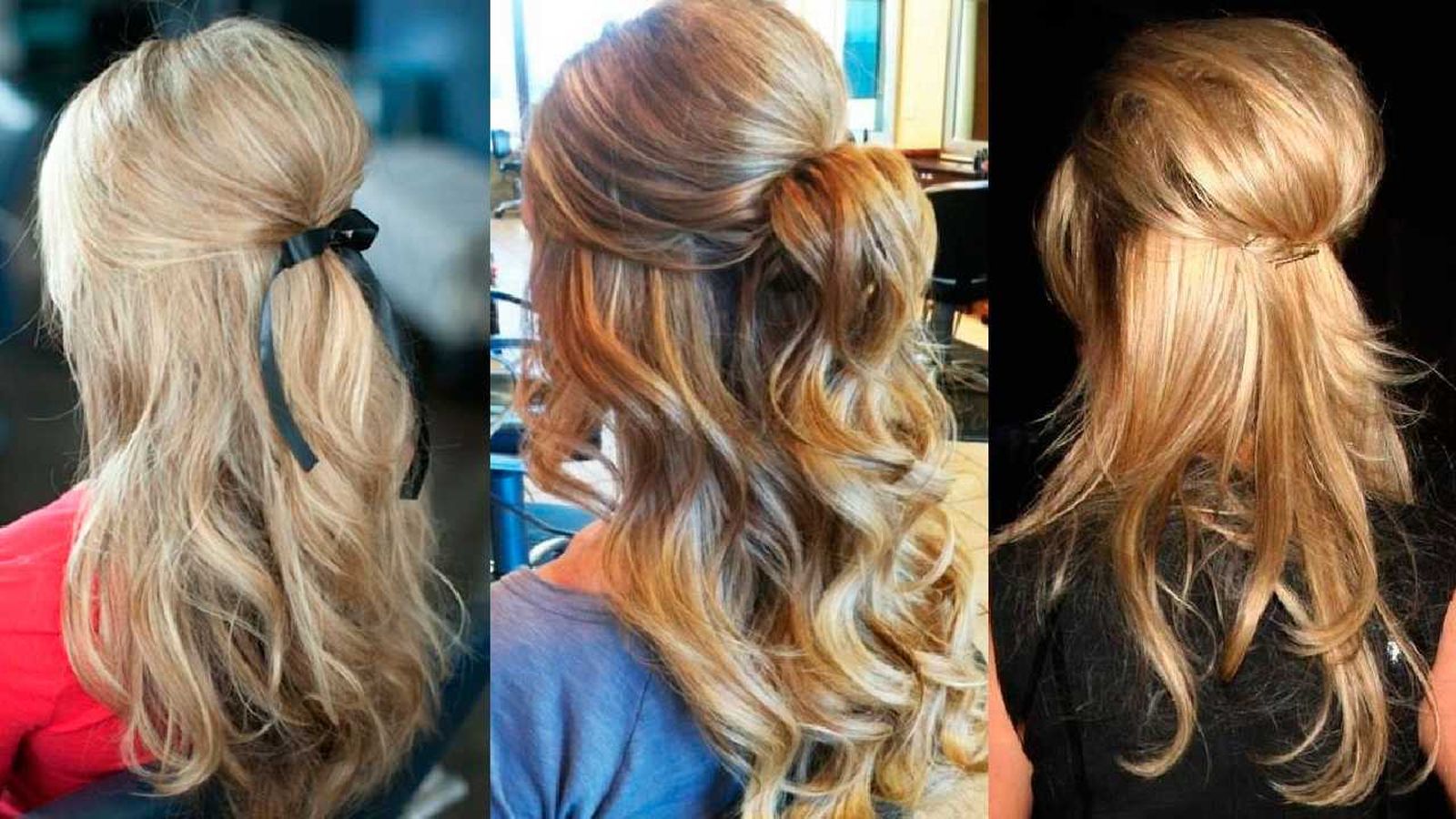 Semirecogidos con volumen / Fotos: Pinterest