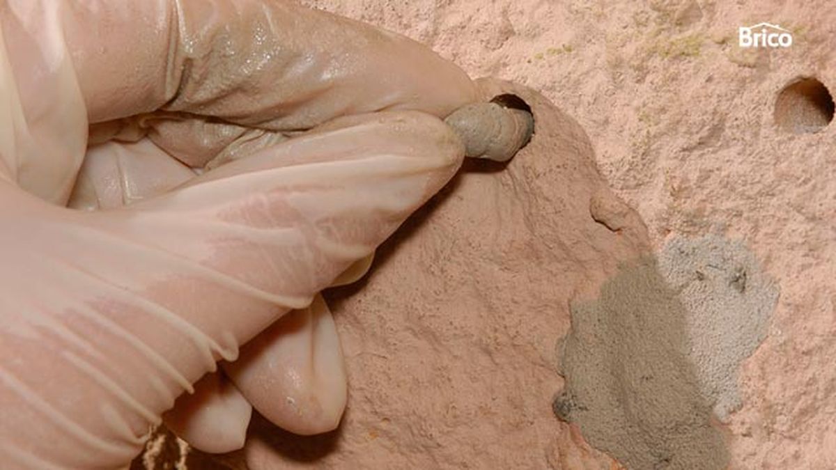 Restaurar falsa piedra paso 4