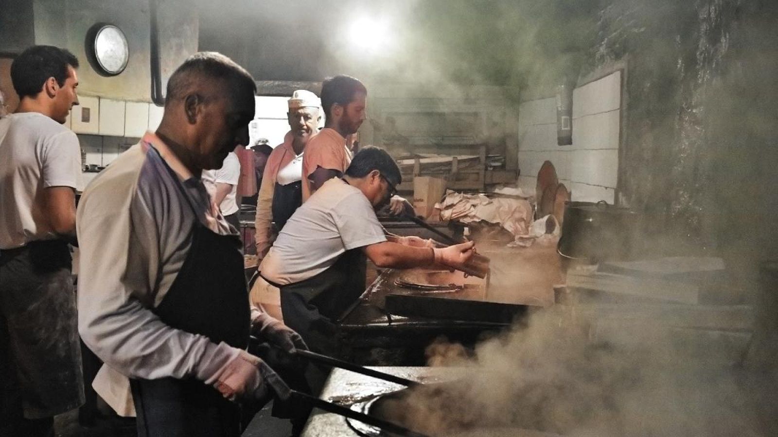 La churrería Mañueta de Pamplona solo abre 14 días al año