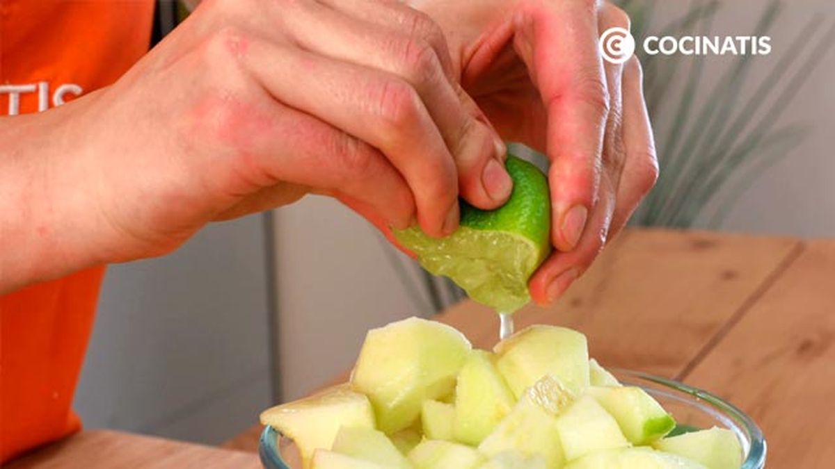 Receta de compota de manzana  paso 2