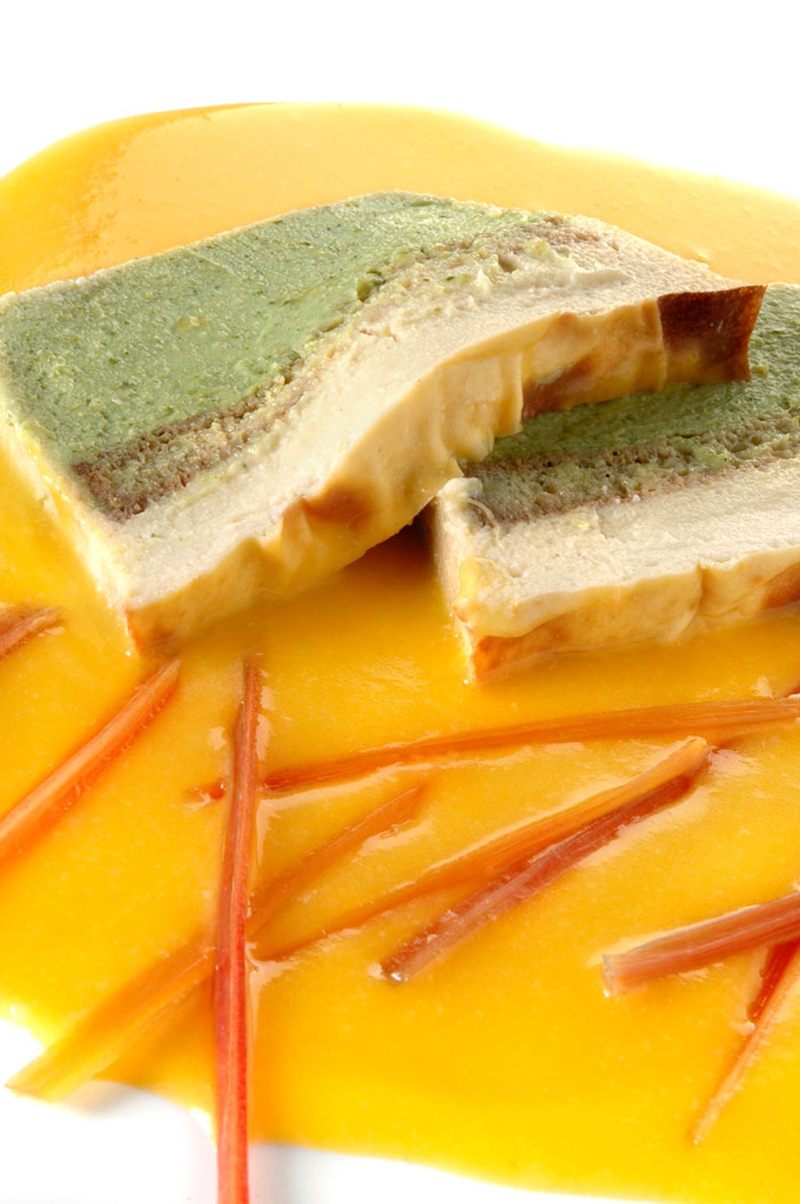 Pudin de coliflor y brócoli