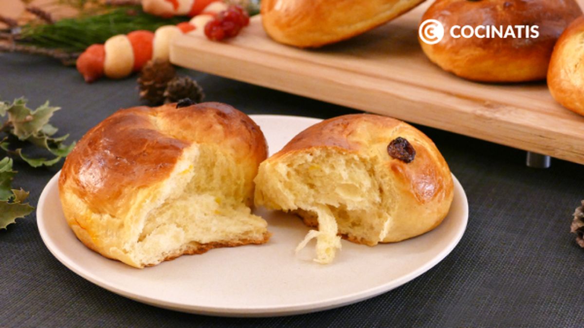 Receta de bollos suecos de Santa LucÃ­a  paso 7