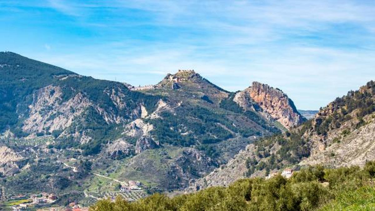 ruta del gollizno en moclin senderismo en granada