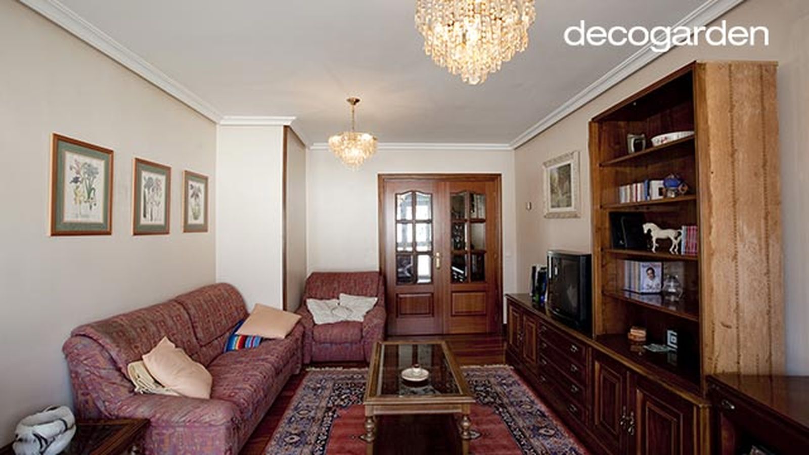 deco 322 renovar el salon blanco y negro antes paso 1