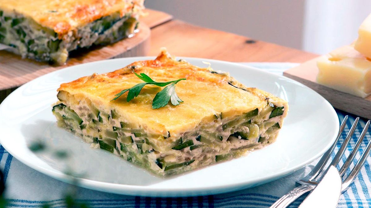 5 recetas fáciles con calabacín y 3 formas de prepararlo  pastel de calabacín