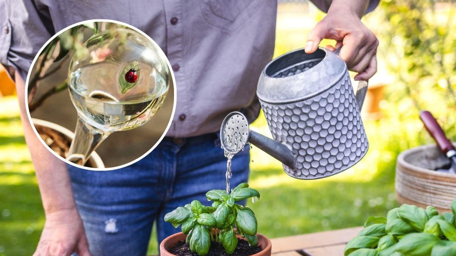 Las herramientas de riego de Zara Home son funcionales y decorativas a la vez.