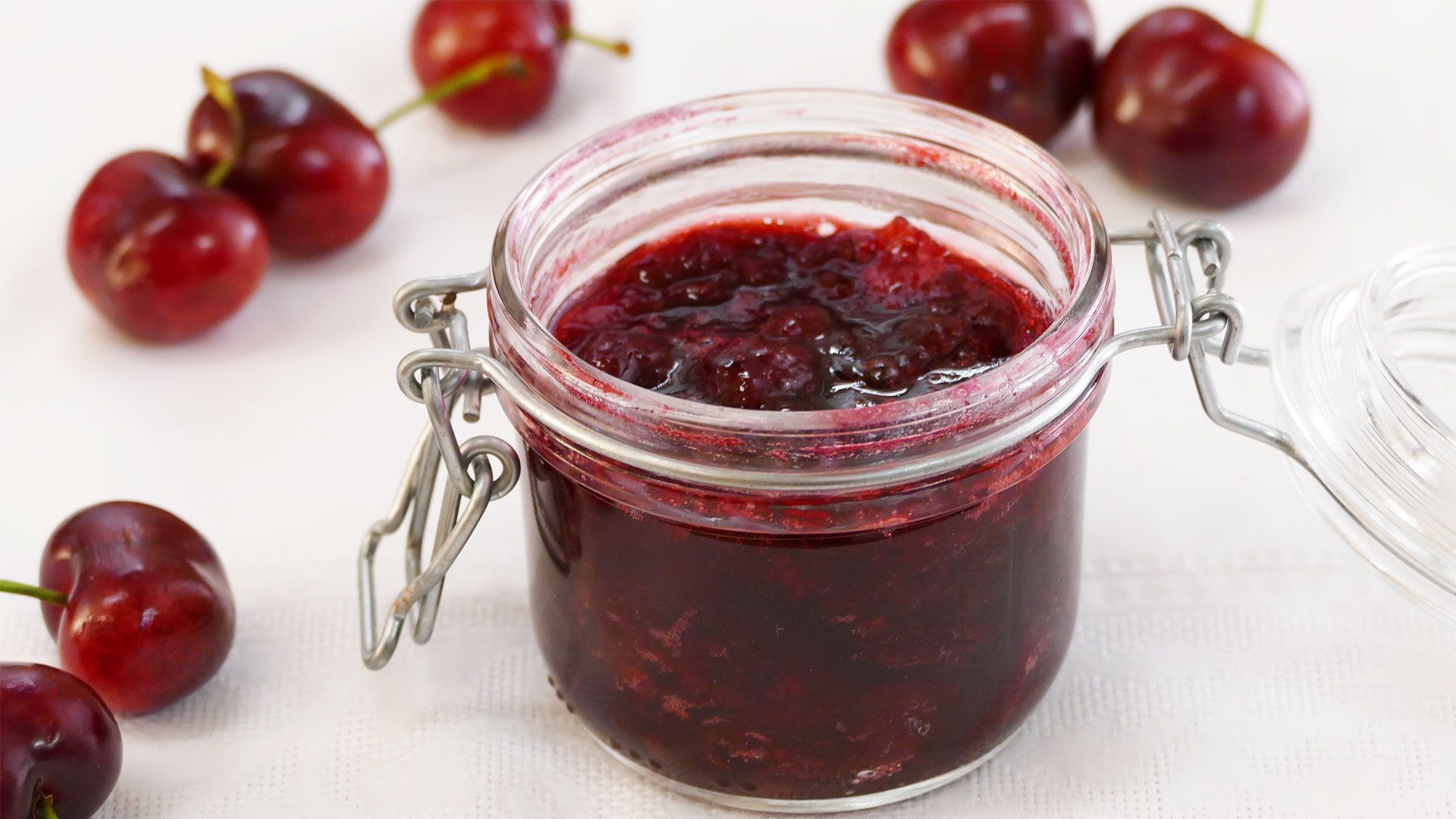 Receta de mermelada de cerezas