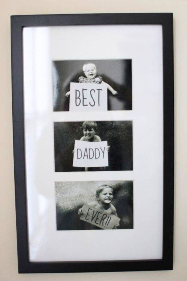 manualidades dia padre cuadro fotos pinterest 2