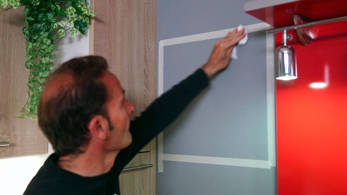 Hacer una pizarra para rotuladores paso 4