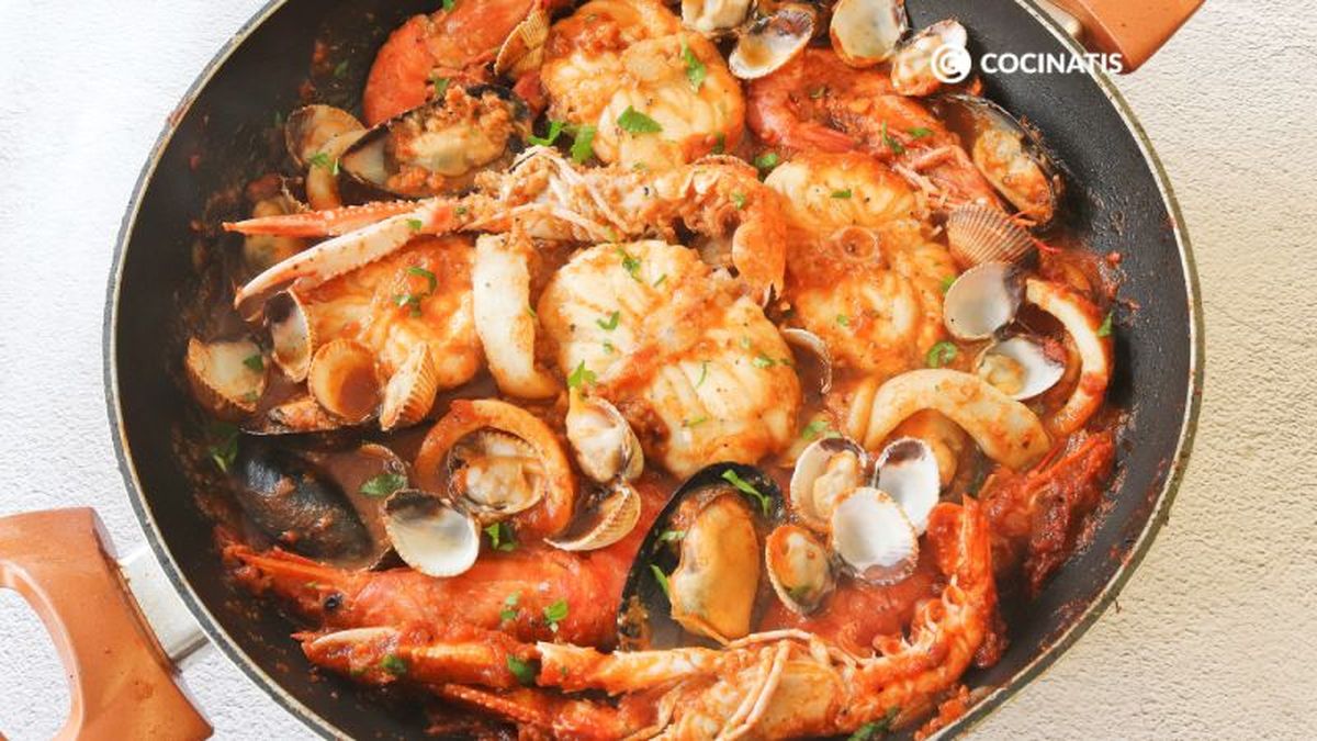 Cocinamos la zarzuela de pescado y marisco