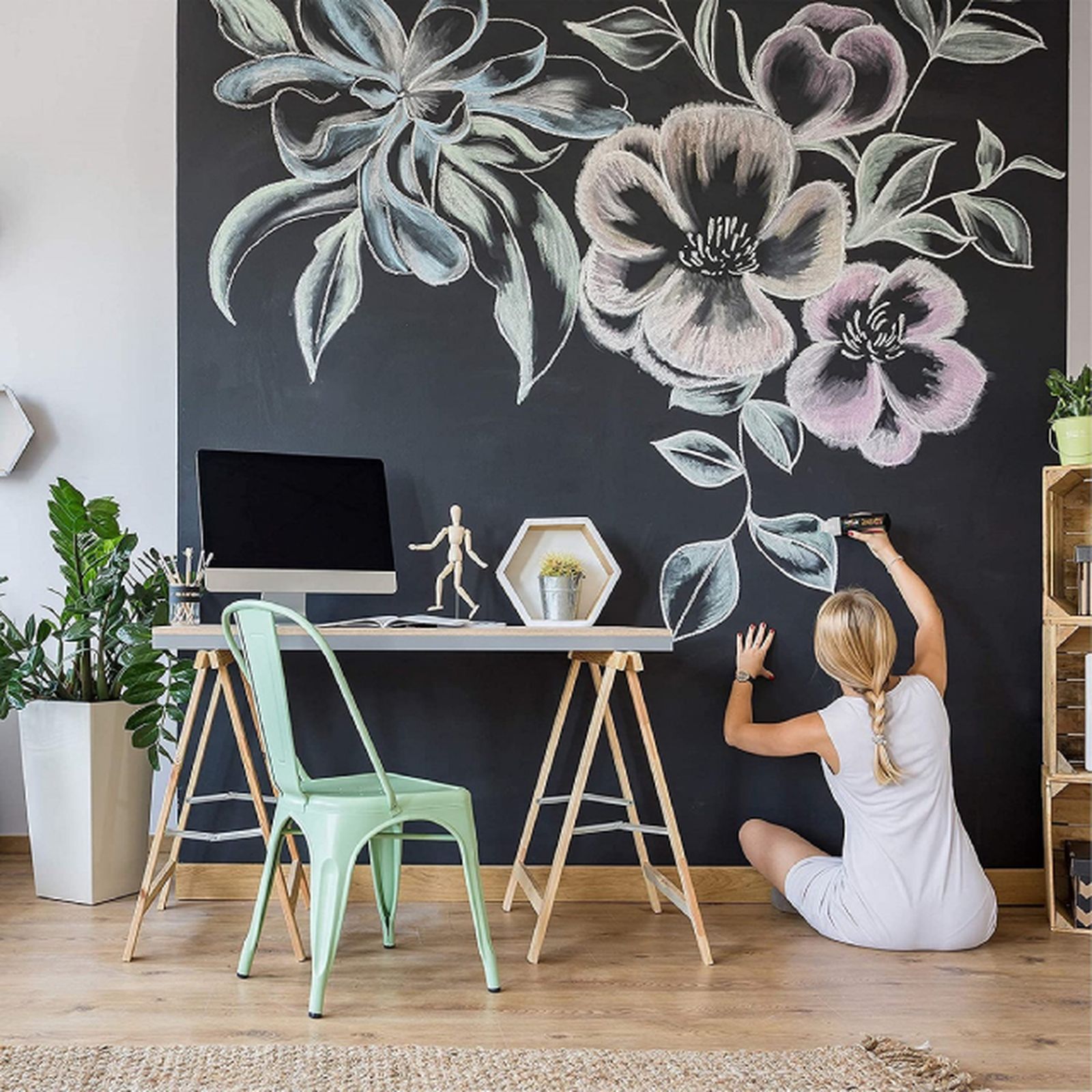 Ideas creativas para pintar paredes originales y darle un nuevo aire a tu hogar 6