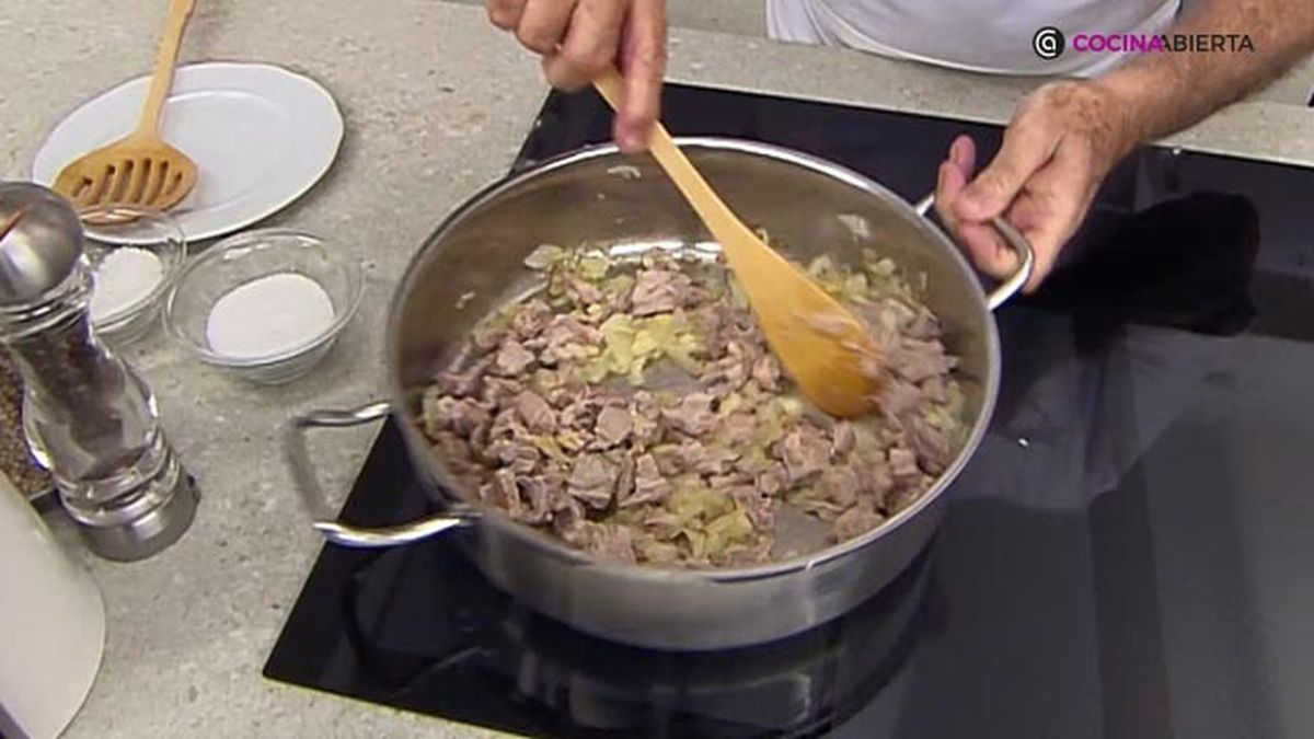 receta fideos cazuela costilla ka paso 4