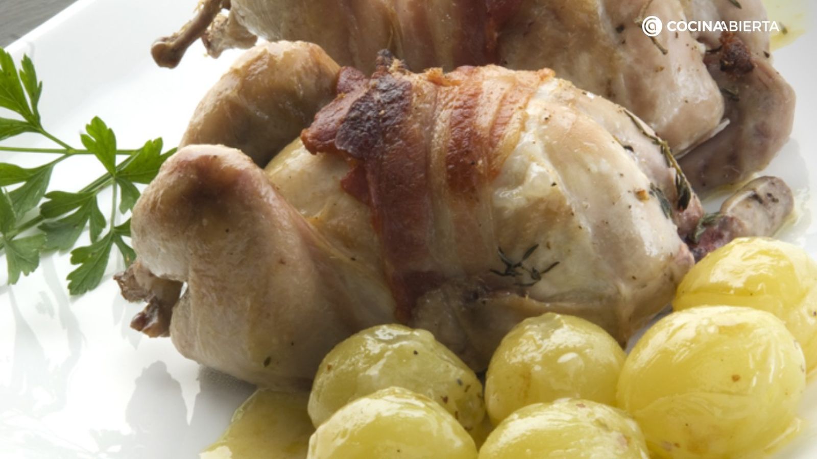 Codornices con uvas, la receta de Karlos Arguiñano