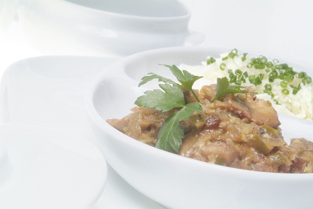 Pollo a la griega de Eva Arguiñano