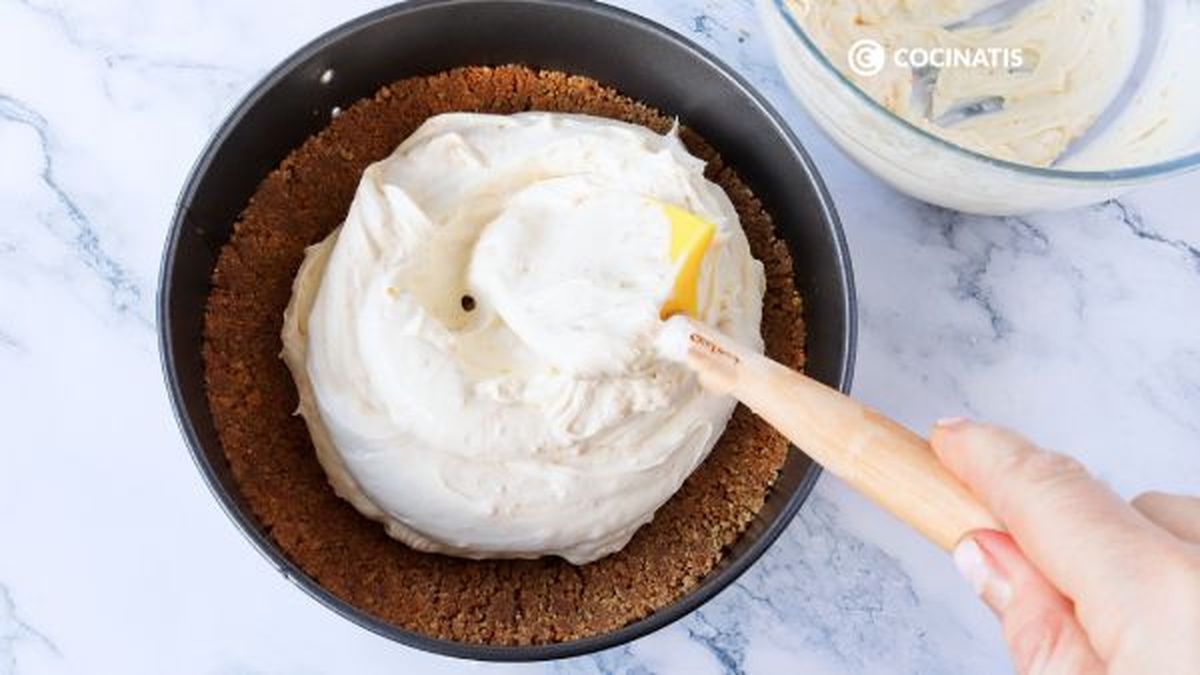 receta tarta de naranja sin horno paso 4