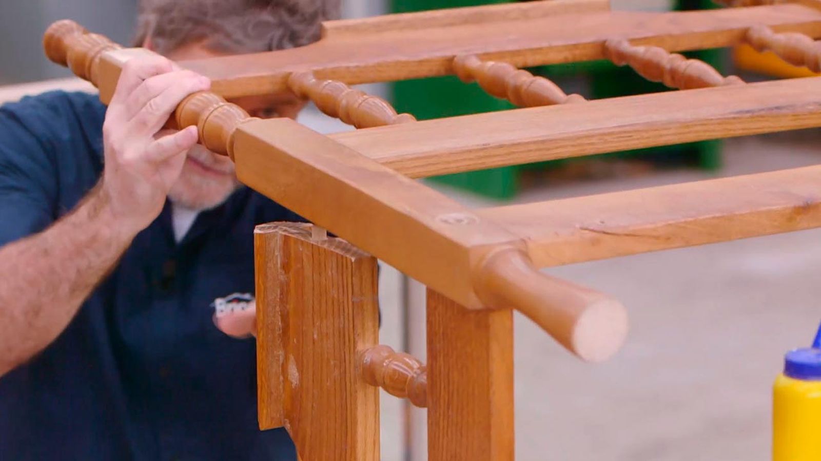 Cómo hacer un sillón provenzal con un cabecero paso 9