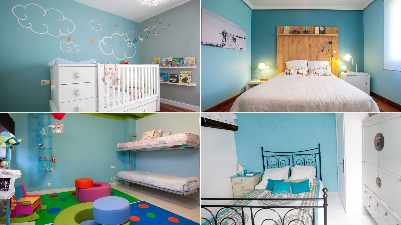 Colores para el dormitorio: azul