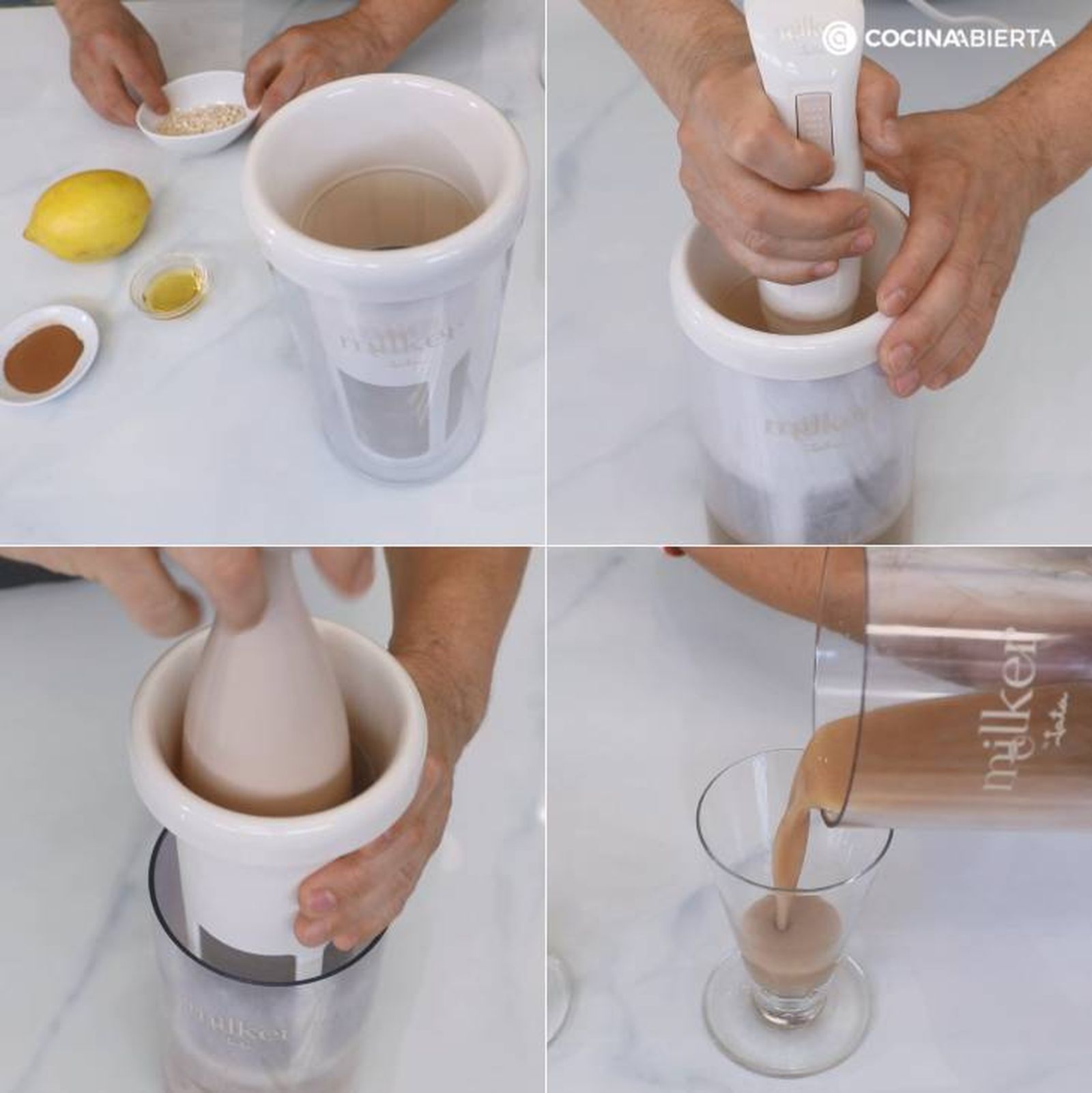 leche avena pasos