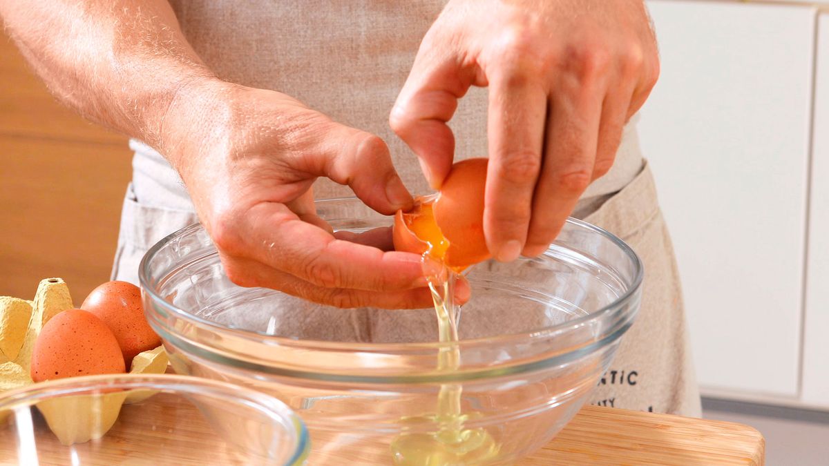 Tarta de limón en taza   Paso 1