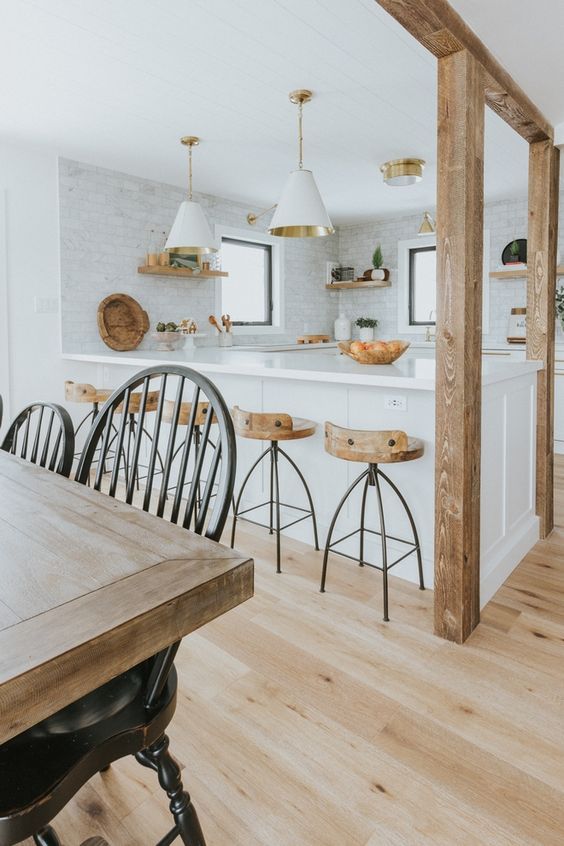 cocina sin muebles altos sin baldas 2