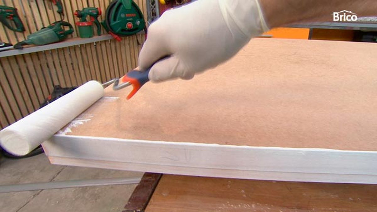 Cómo hacer un cabecero con una puerta paso 5