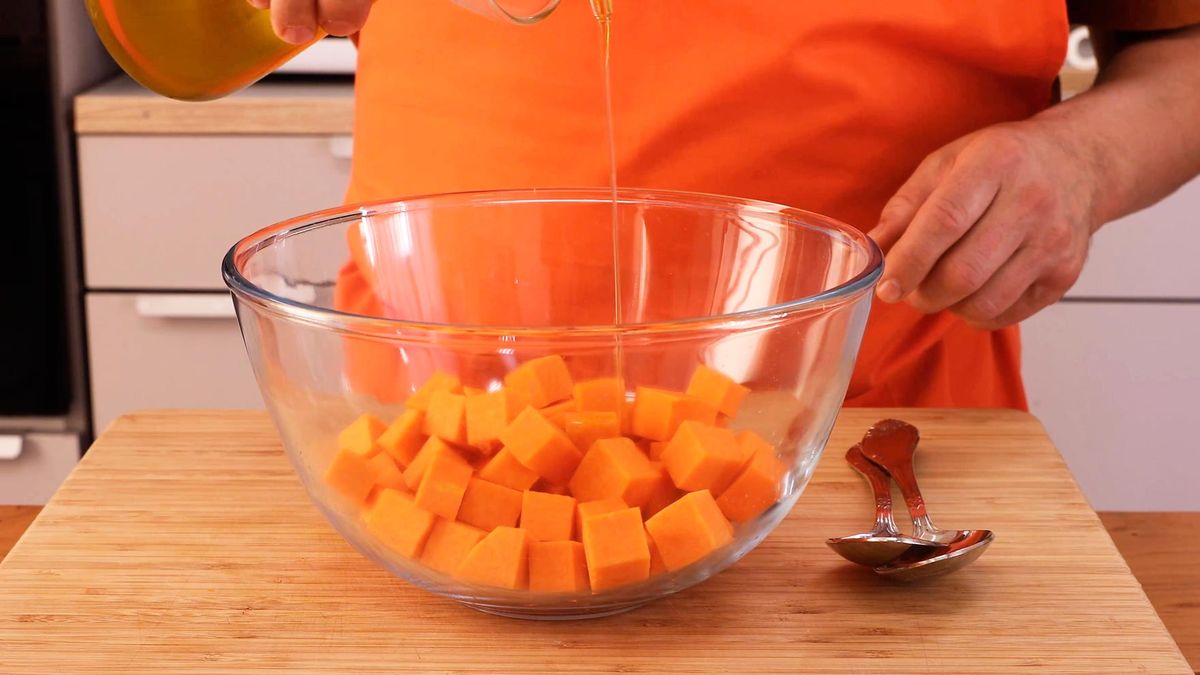 Rollitos de calabaza (receta vegana)   paso 1