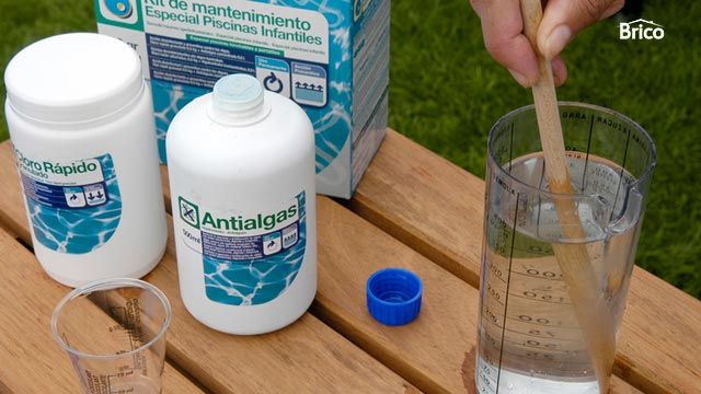 Mantenimiento de piscina infantil paso 3