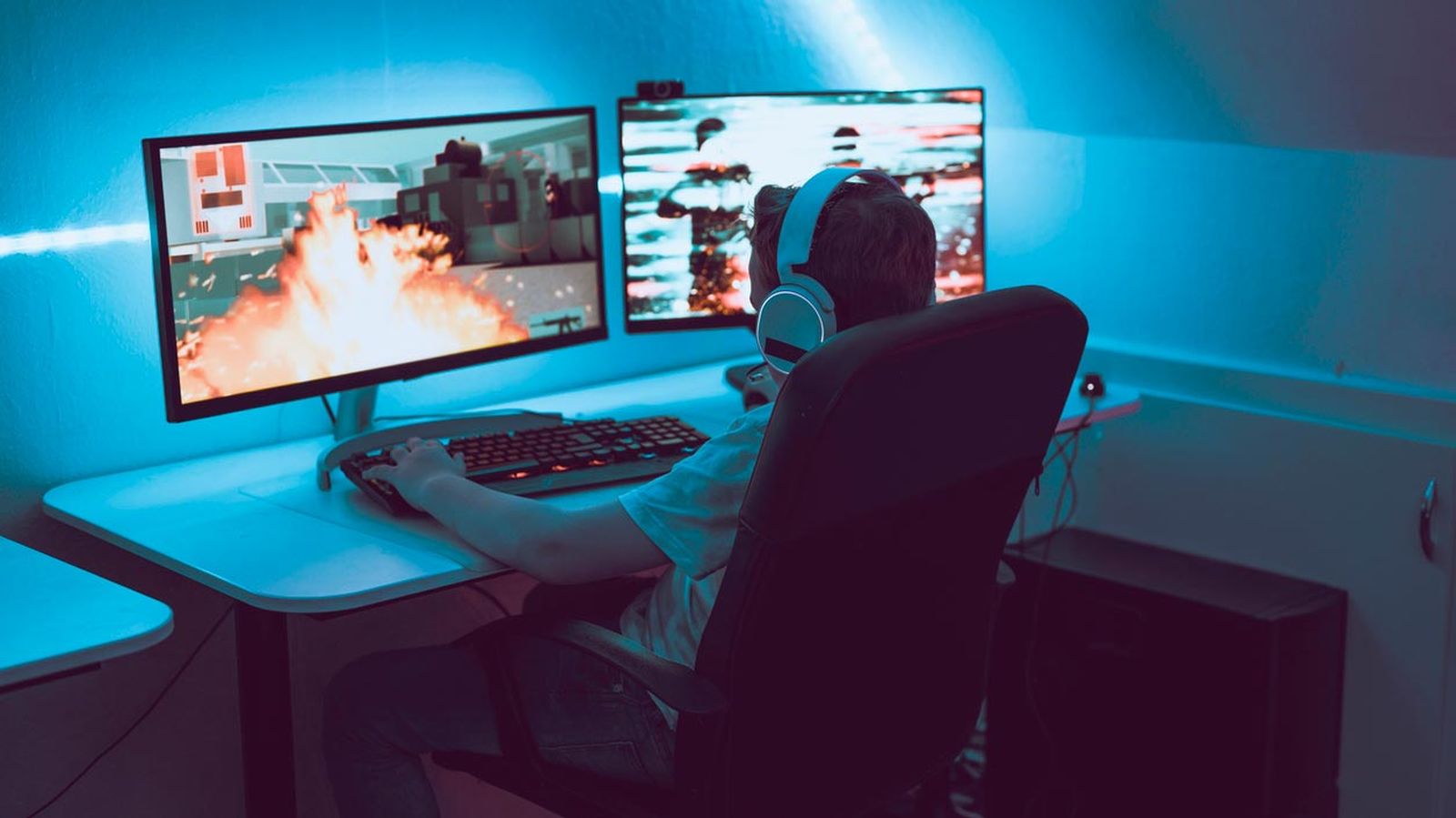 como decorar una habitacion gamer