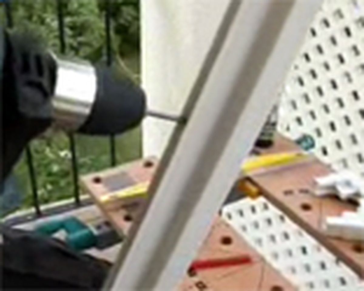 Instalar una celosía en la terraza   paso 1