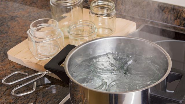 como esterilizar frascos para conservas casero