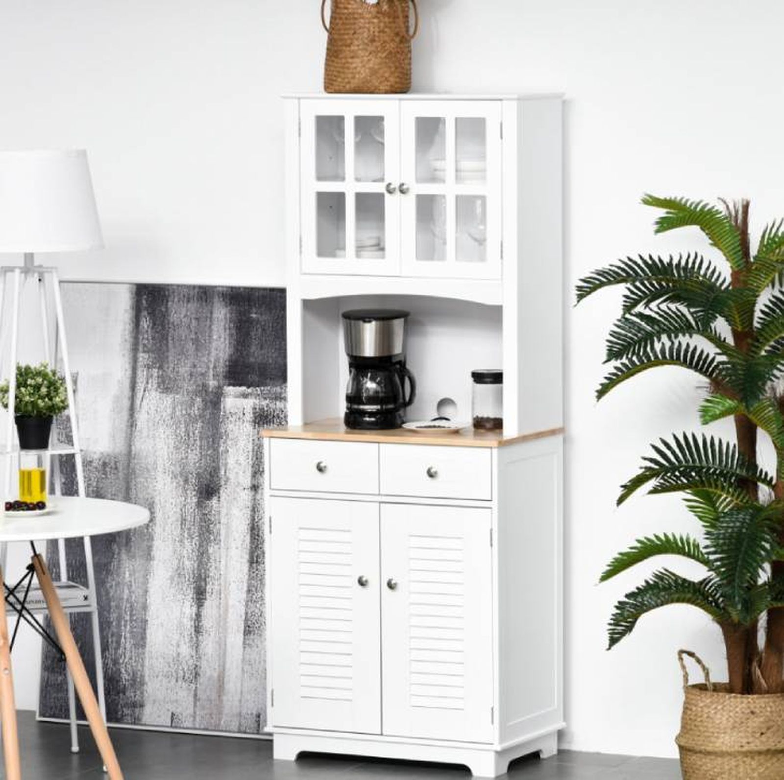 mueble auxiliar homtom leroy merlin