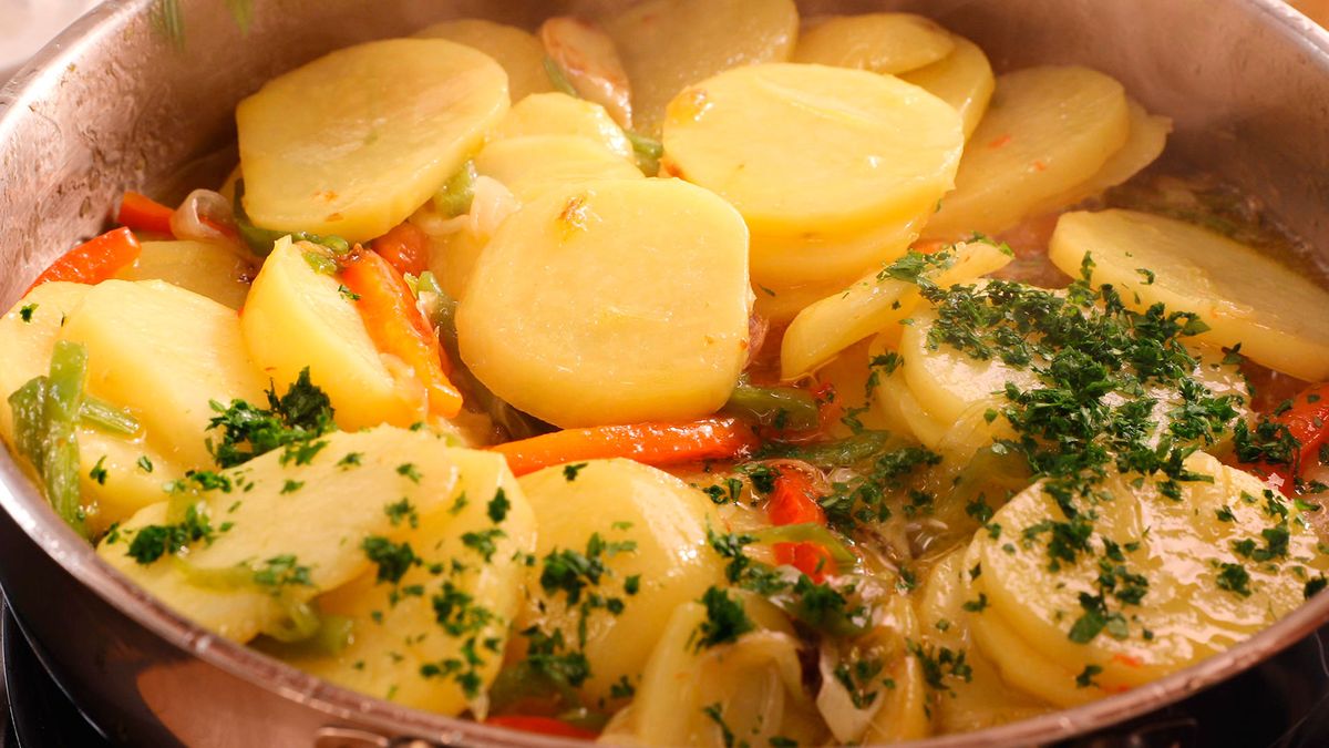 Patatas a lo pobre   Paso 5