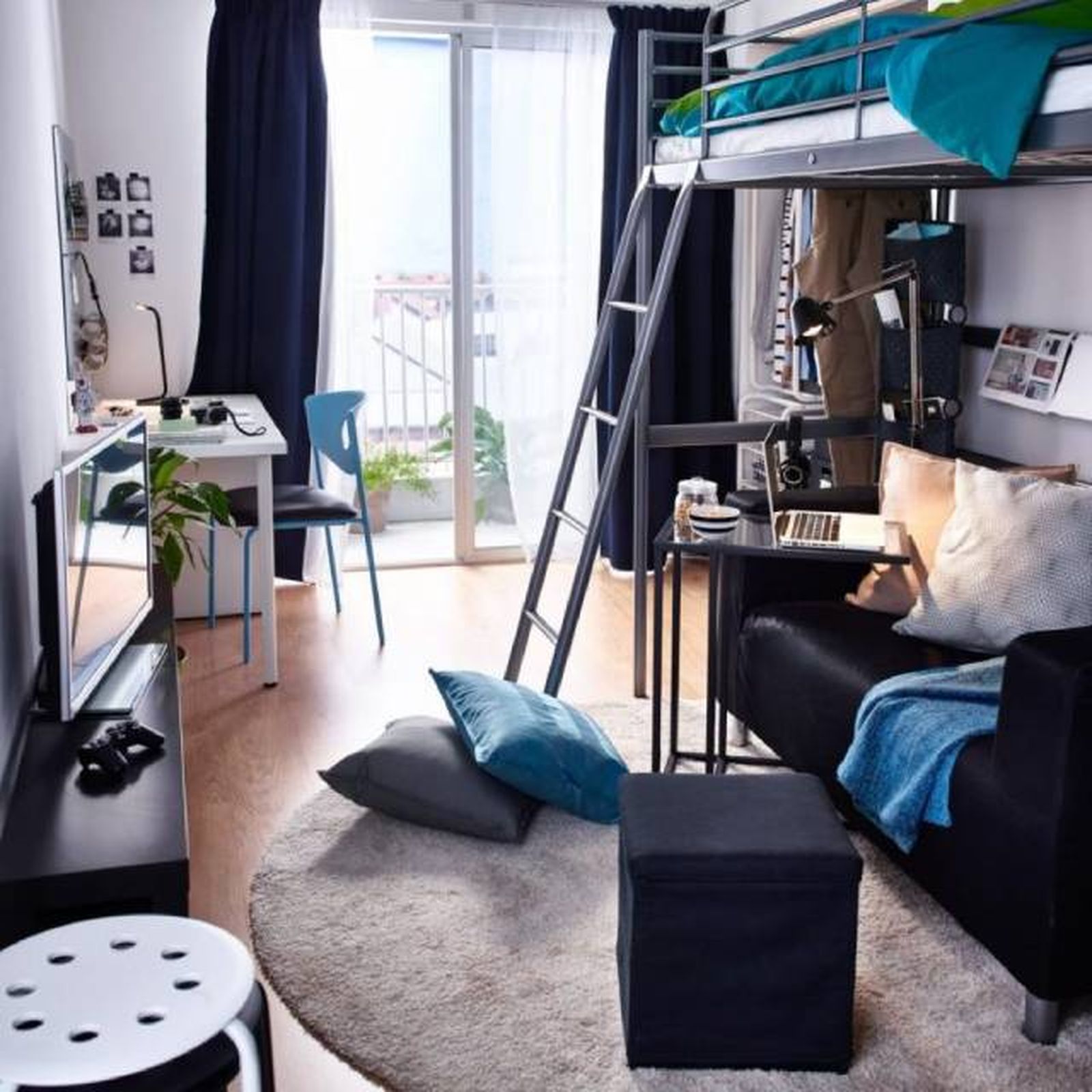 Habitaciones juveniles pequeñas ideas y consejos para decorar y aprovechar al máximo el espacio 13