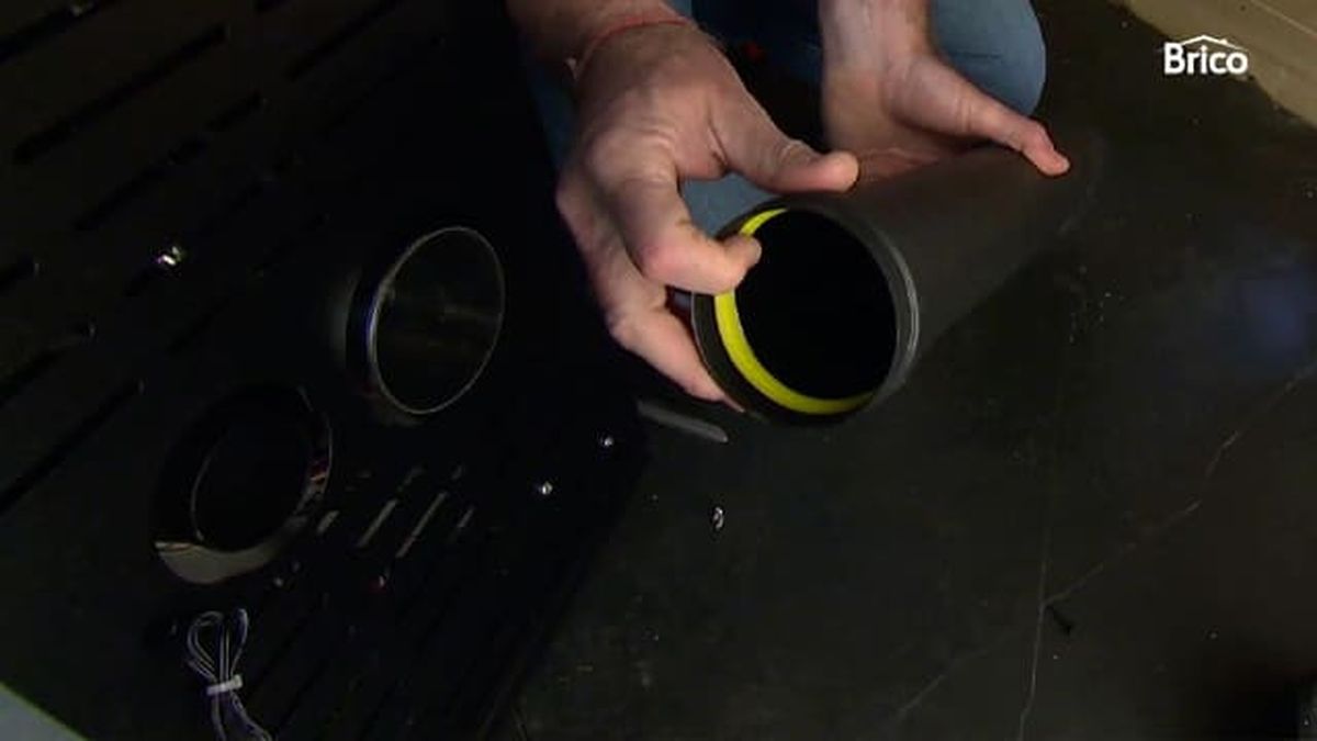 Como instalar una estufa de pellets paso 2