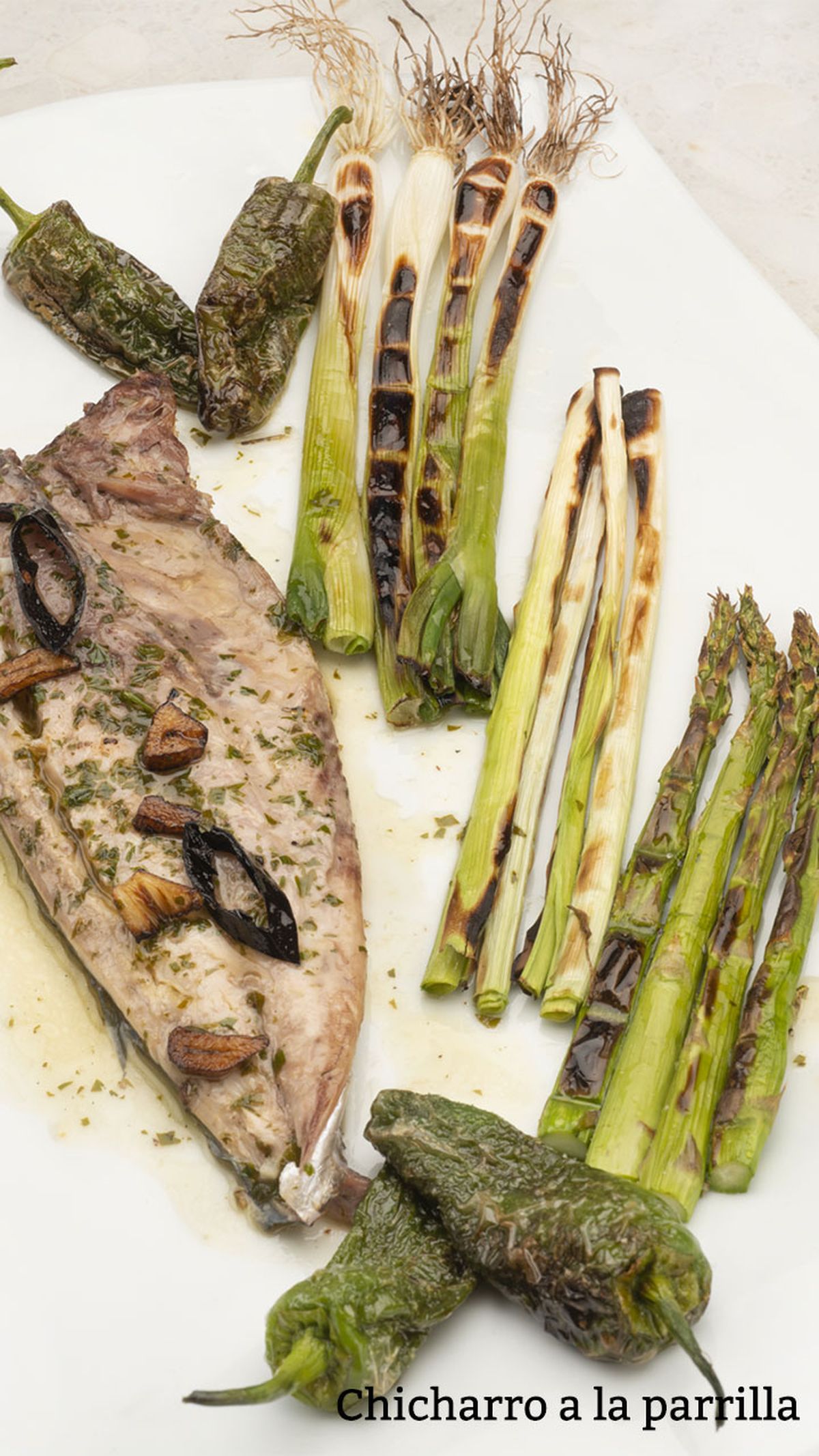 chicharro a la parrilla v