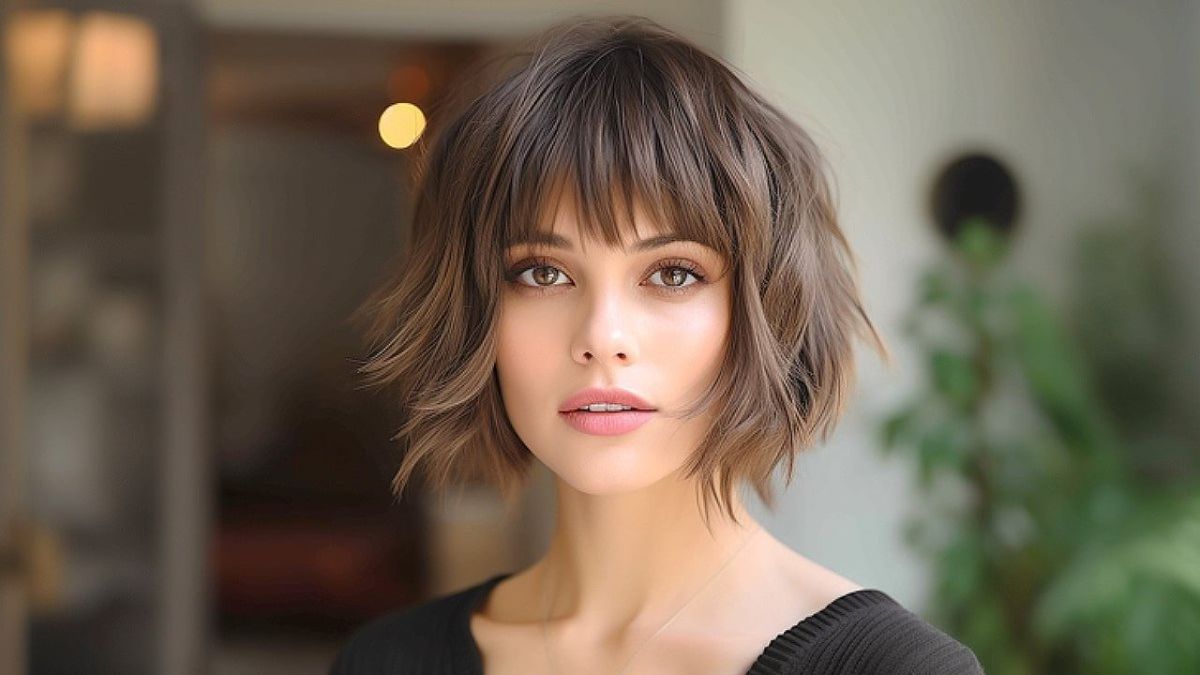 Corte de pelo corto cómodo para verano