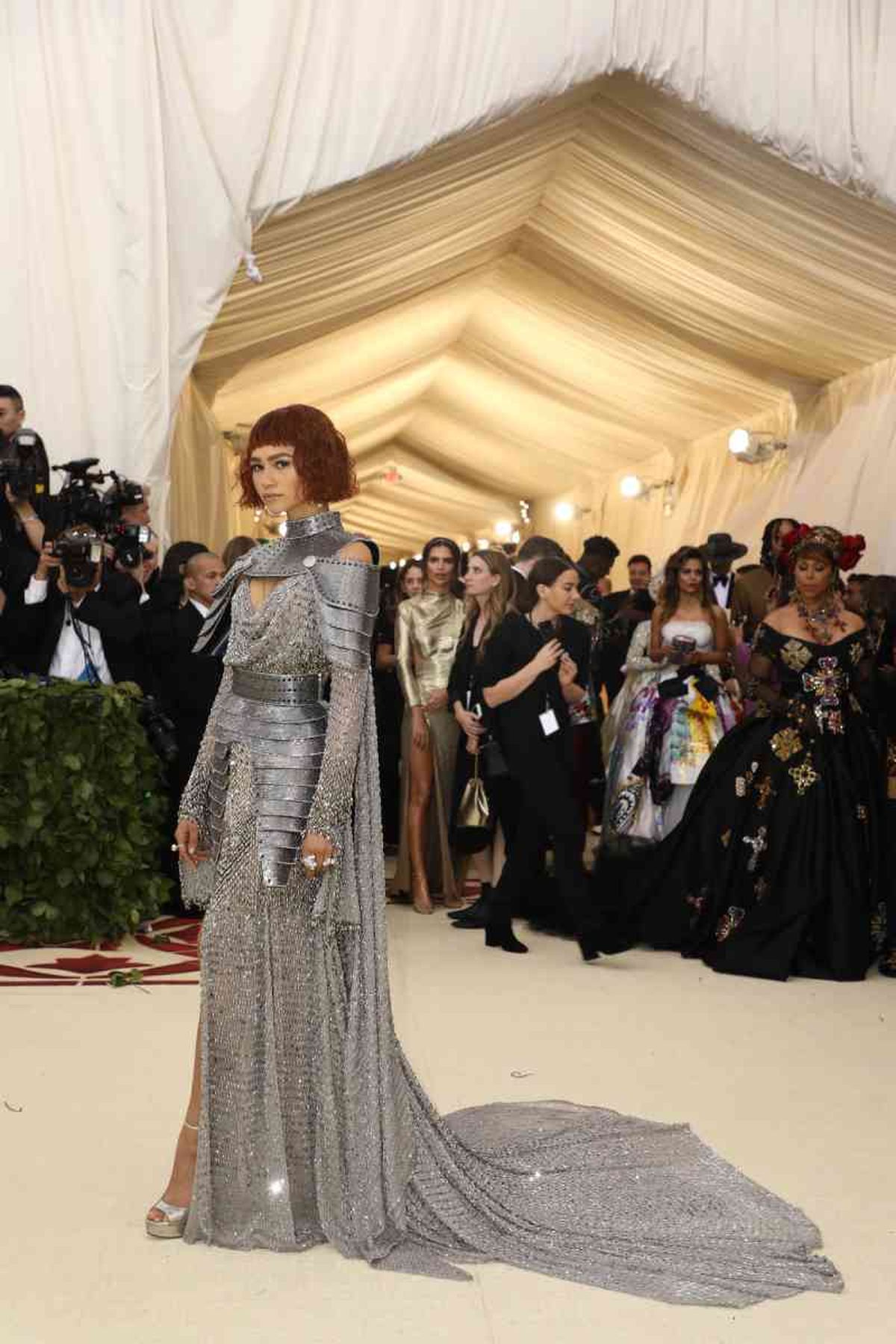 La actriz y modelo Zendaya MET Gala 2018