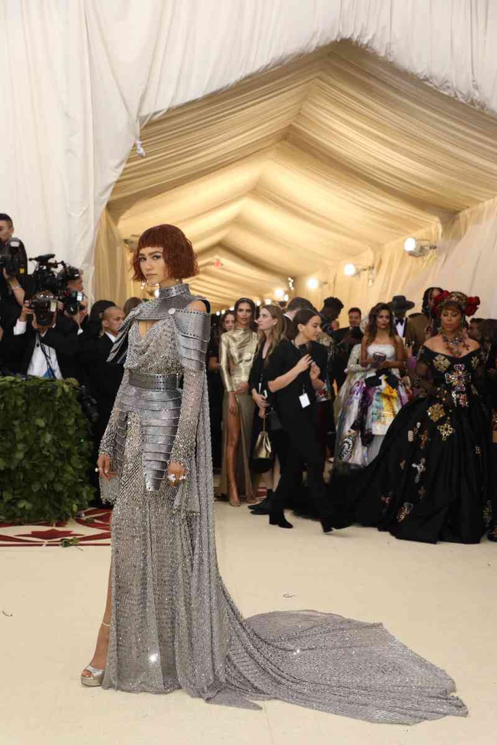 La actriz y modelo Zendaya MET Gala 2018