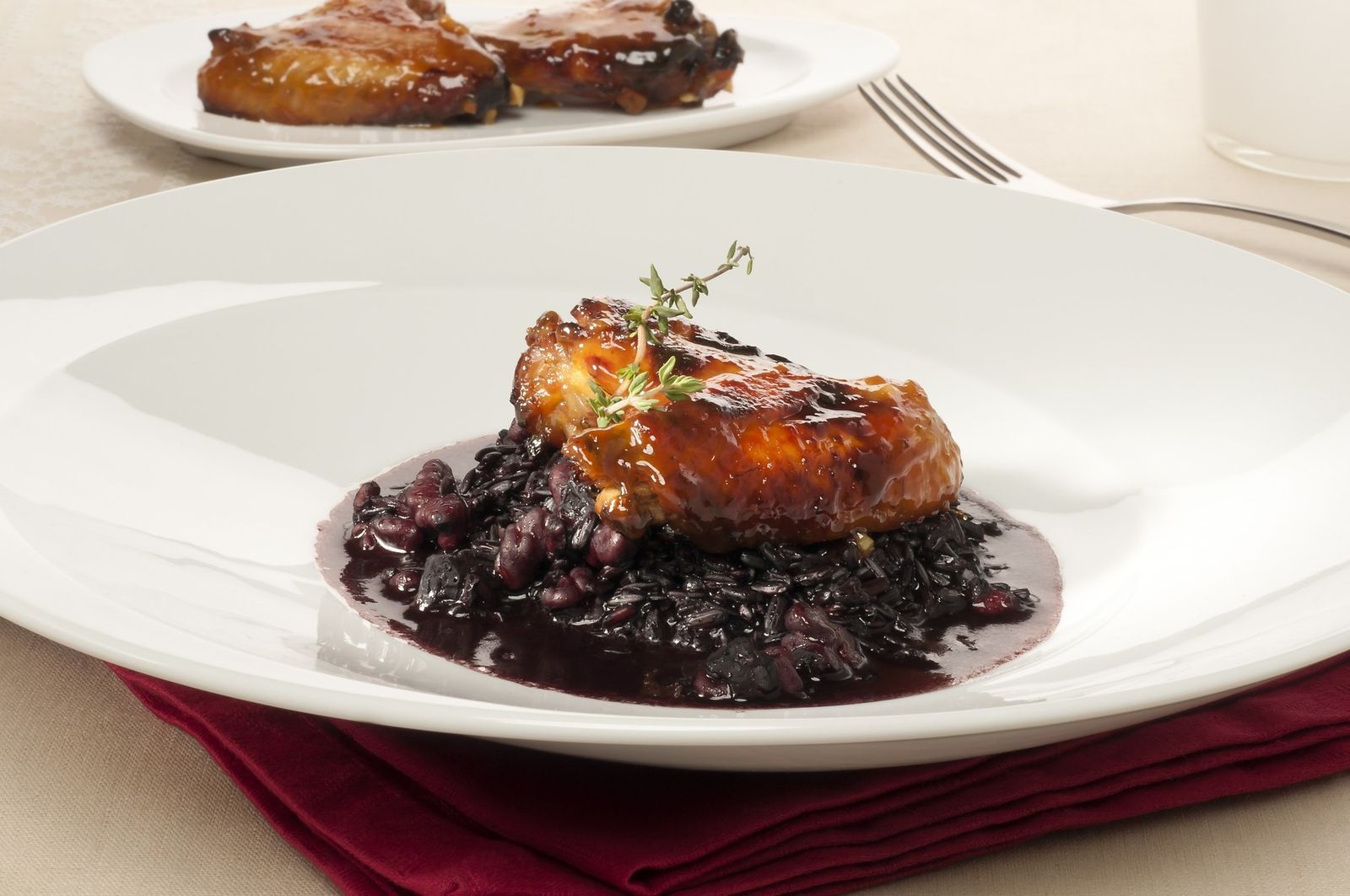 337. ALITAS DE POLLO CON ARROZ VENERE