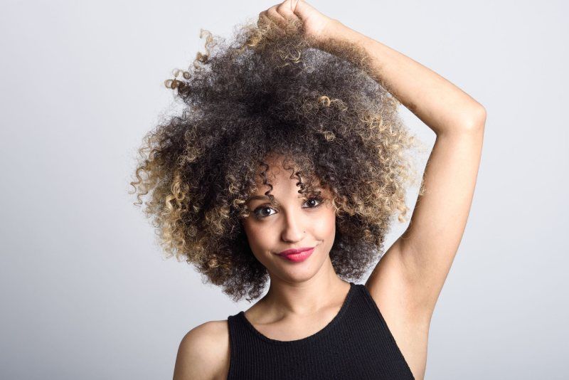 El pelo afro te aporta volumen y mucha personalidad