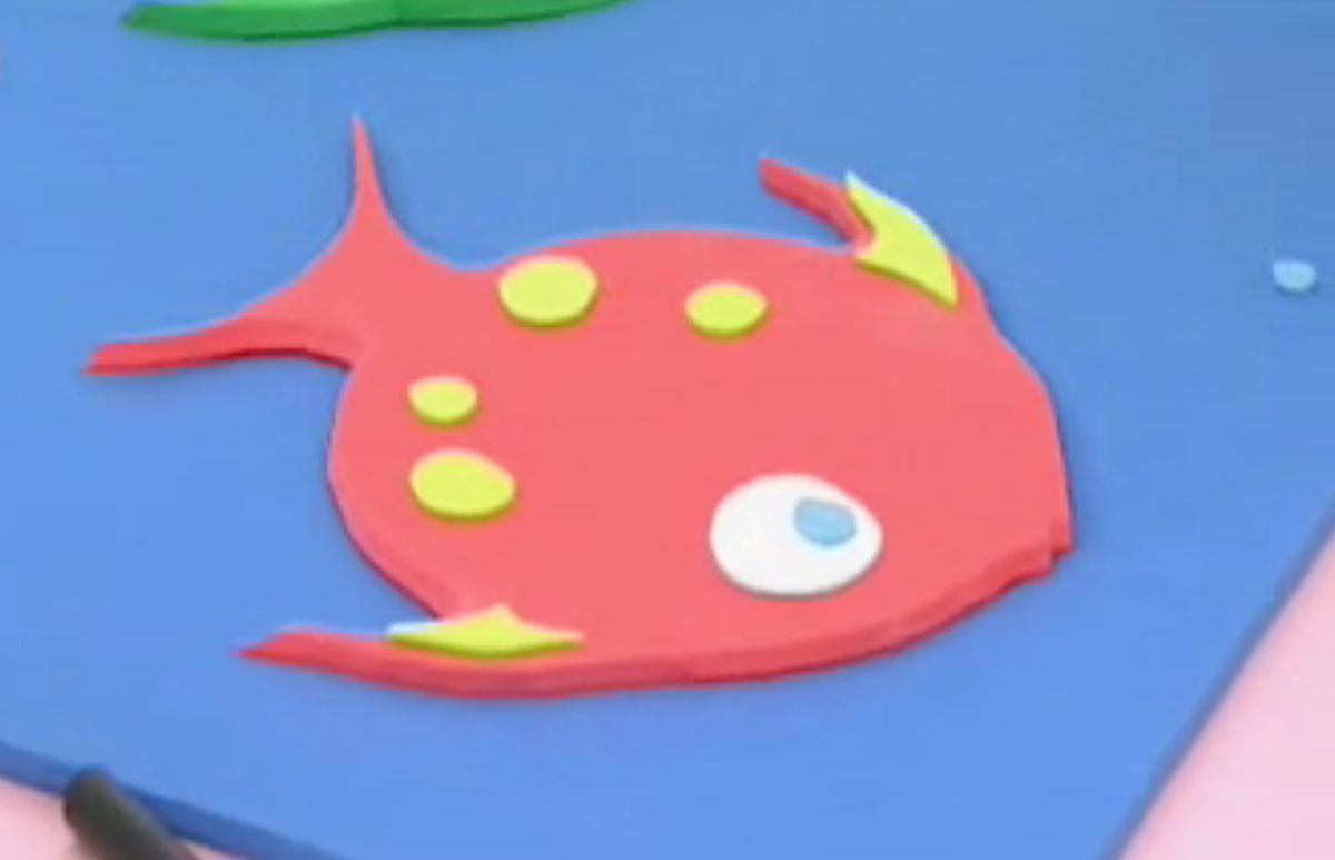 Cómo hacer un móvil colgante para bebés paso 3