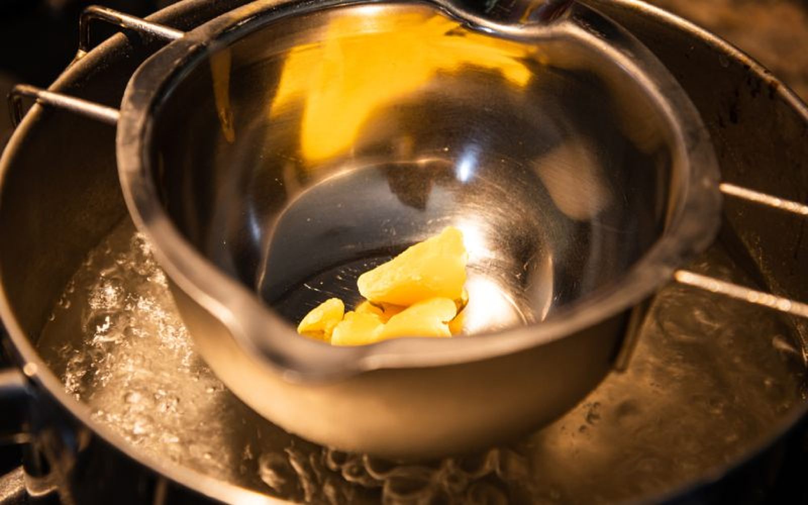 No tengas prisa cuando cocines al baño maría